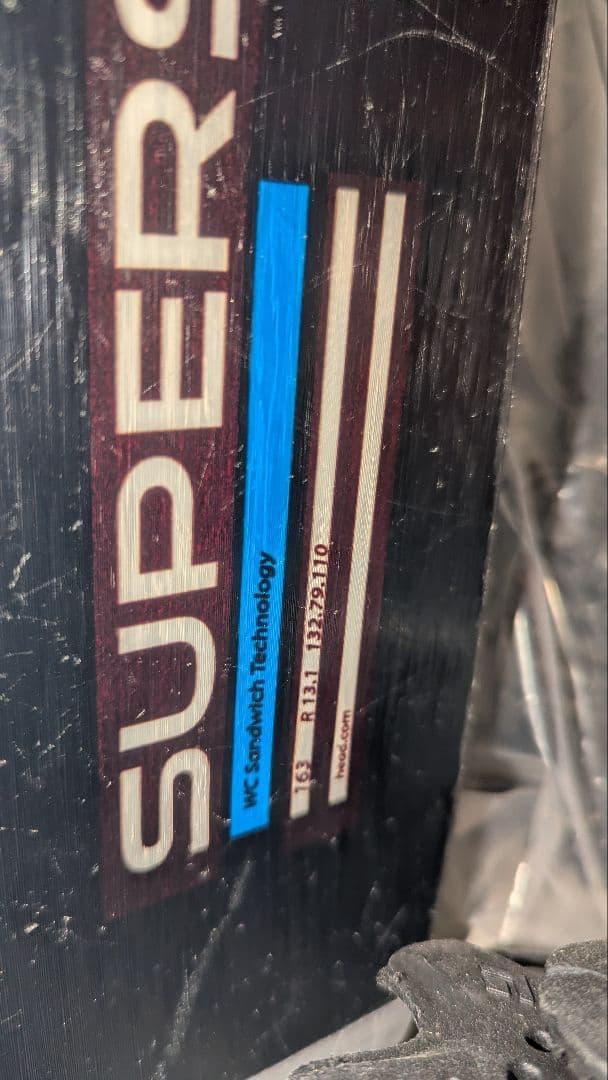 HEAD SUPERSHAPE i.TITAN 163cm スキー板 調整式