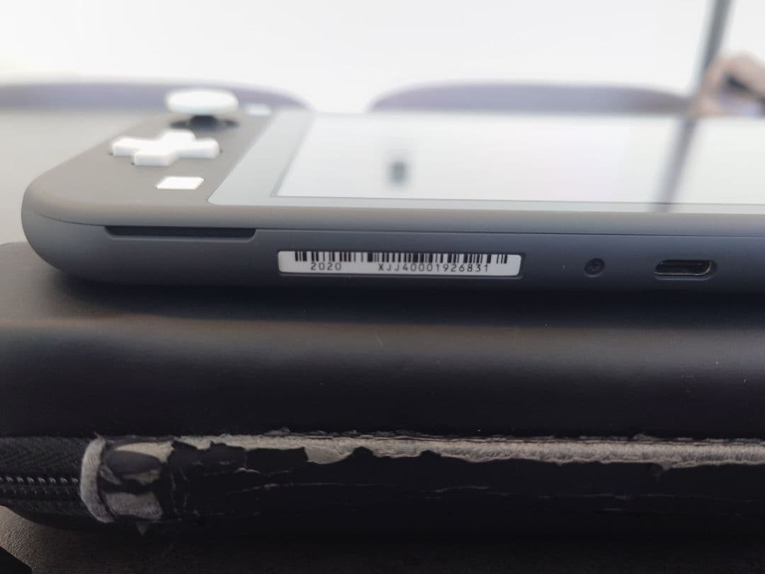 Nintendo Switch Liteグレー本体+シリコンカバー+ケース付