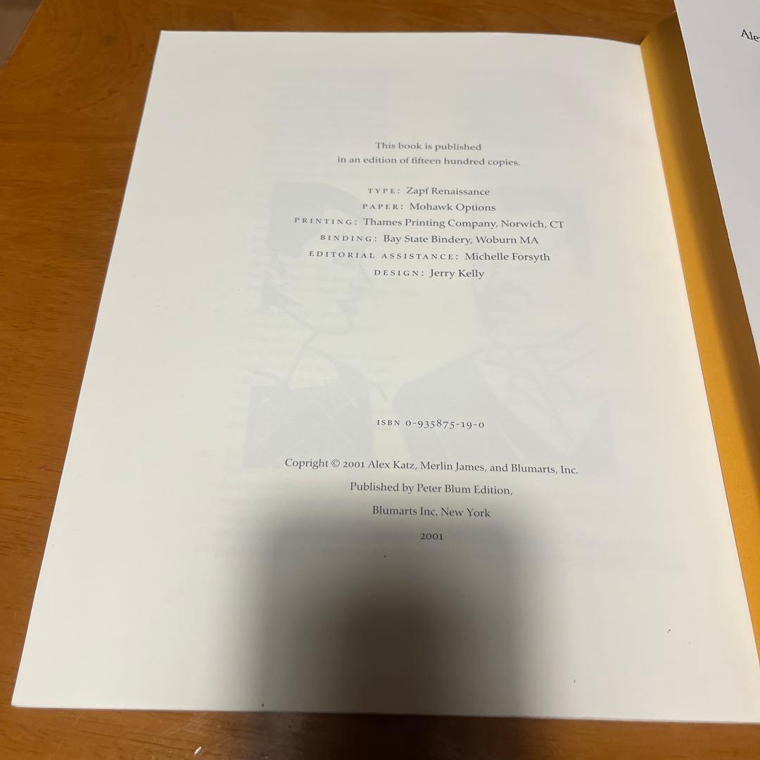 アート・デザイン・音楽 AlexKatz The Woodcuts And Linocuts