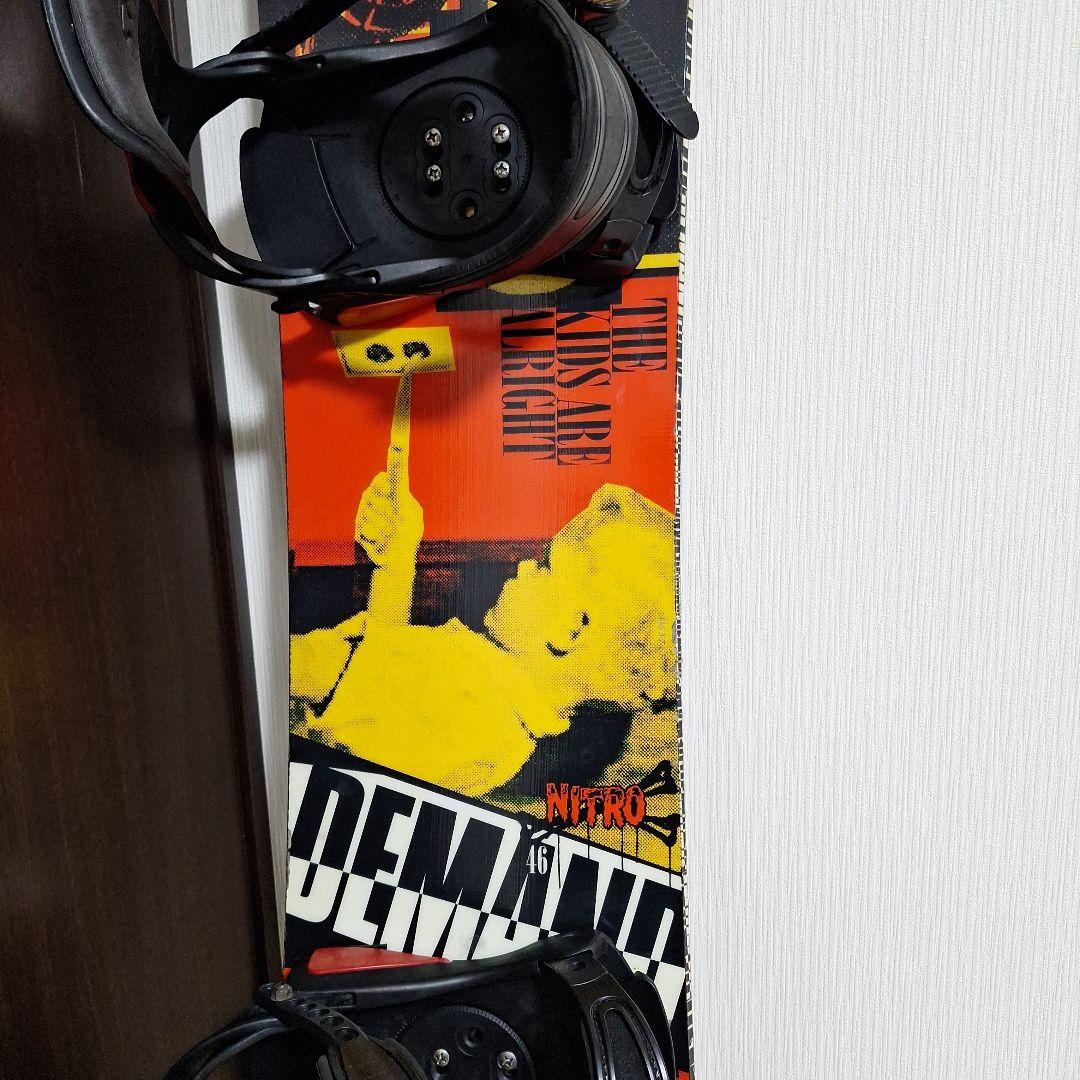 スノーボードセット　ナイトロ146センチ　スノープロビンディング