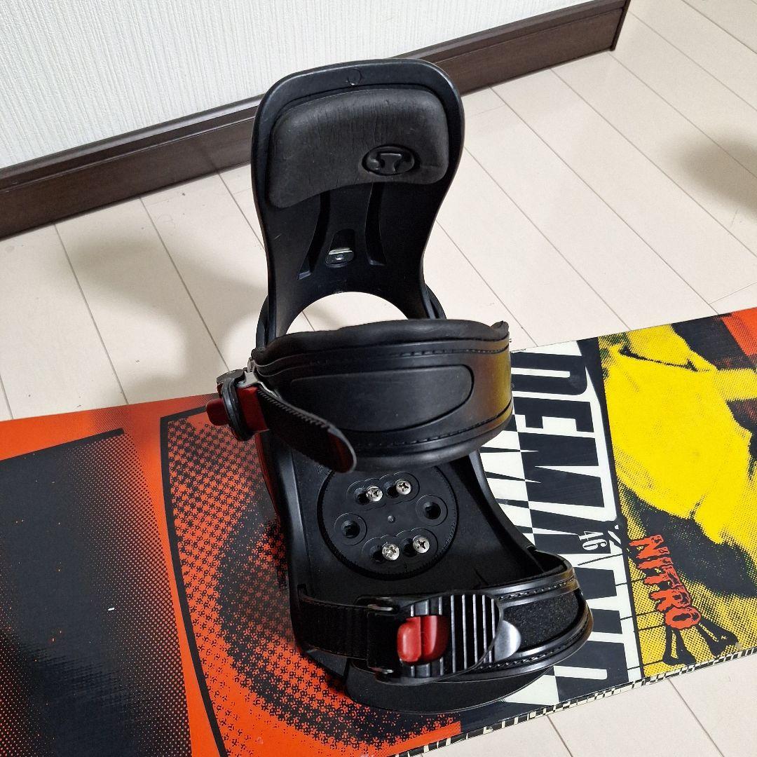 スノーボードセット　ナイトロ146センチ　スノープロビンディング