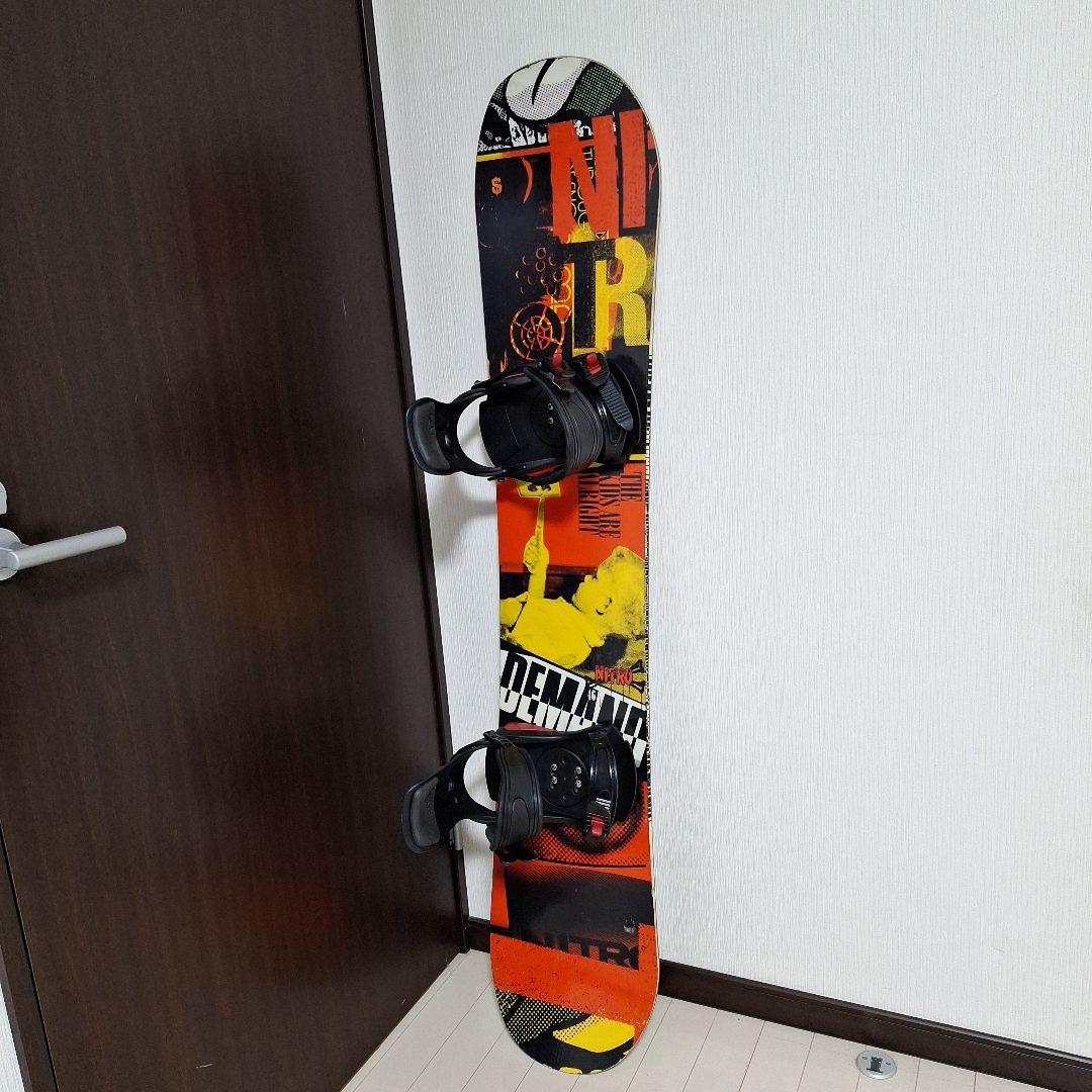 スノーボードセット　ナイトロ146センチ　スノープロビンディング
