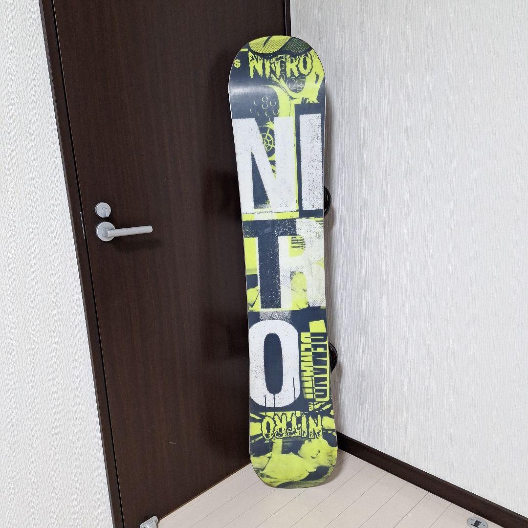 スノーボードセット　ナイトロ146センチ　スノープロビンディング