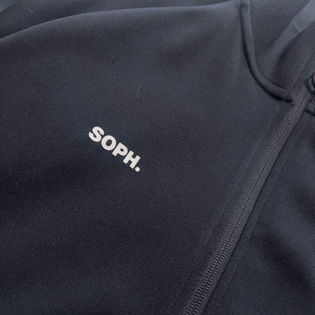 美品 FCRB SOPH トラックジャケット エンブレム S メンズ ブラック