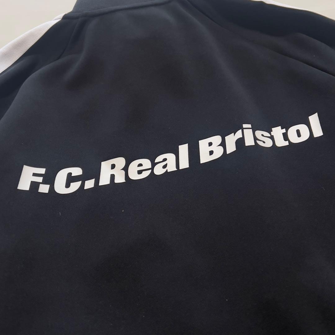 美品 FCRB SOPH トラックジャケット エンブレム S メンズ ブラック