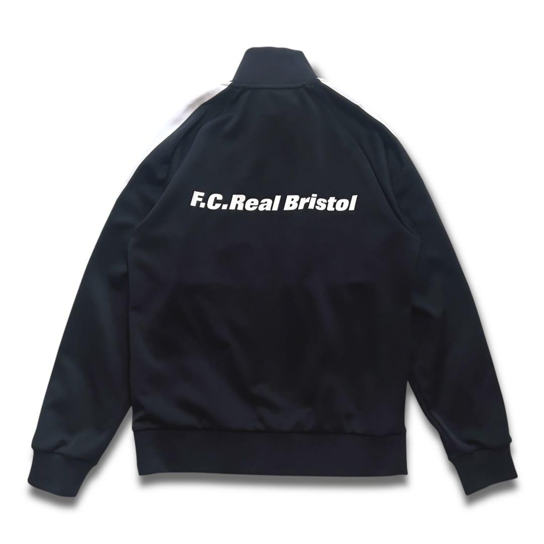 美品 FCRB SOPH トラックジャケット エンブレム S メンズ ブラック