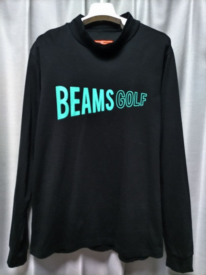ビームスゴルフ　モックネック　黒