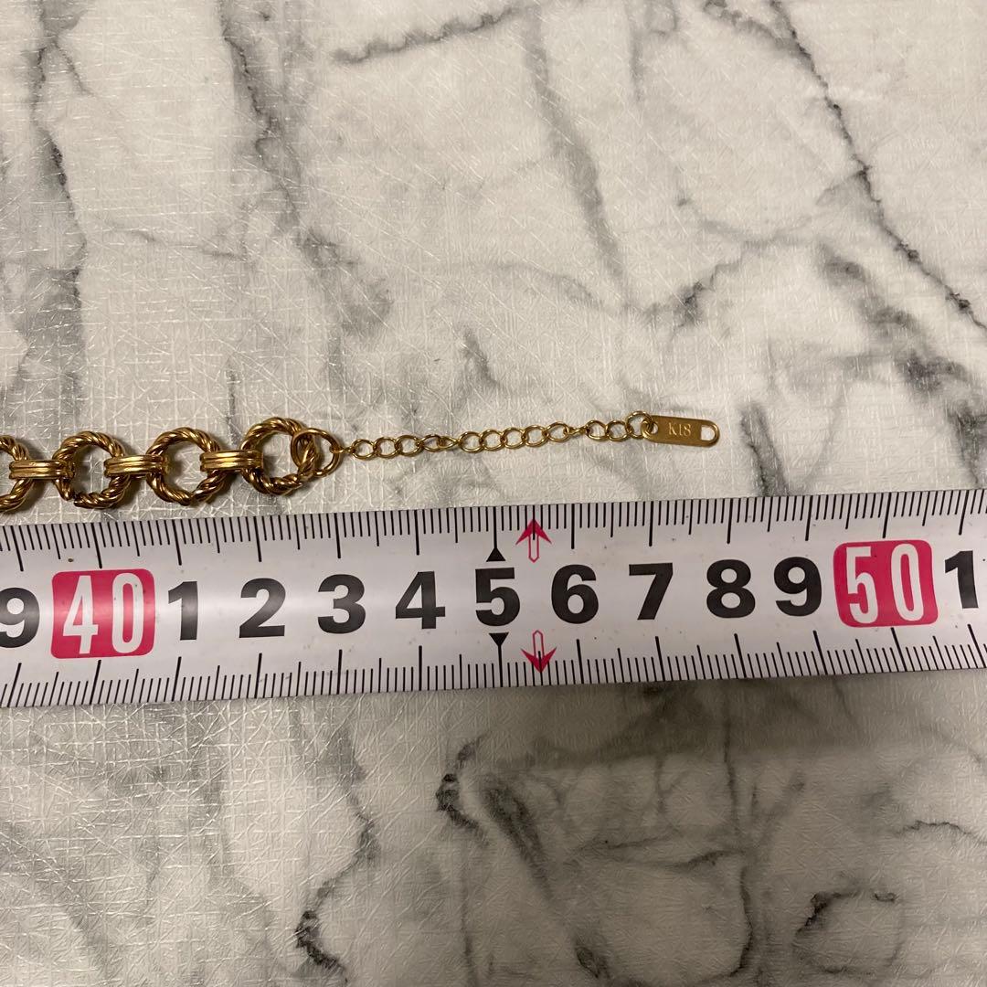 遺品整理　K18刻印　ネックレス　48cm