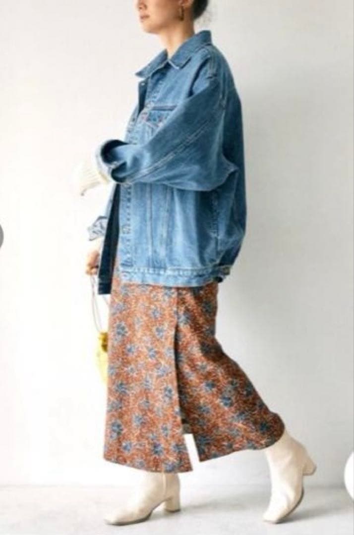 Ungrid ビッグシルエットデニムジャケット ビッグシルエット オーバーサイズ