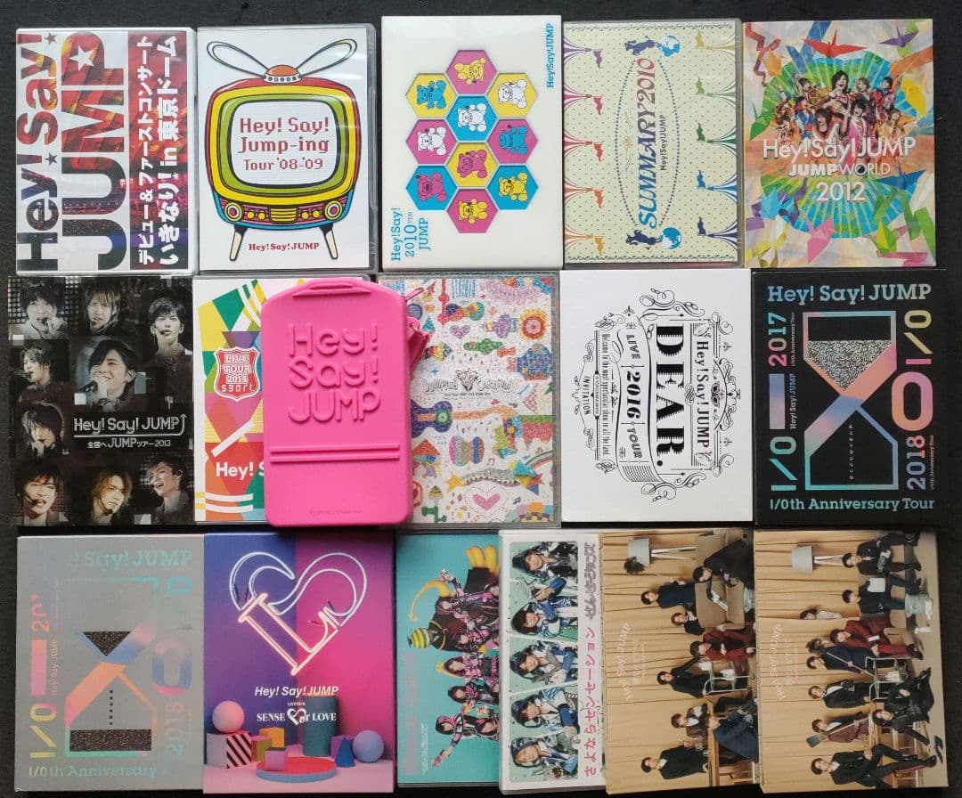 Hey!Say!JUMP 歴代DVD 初回 PARADE 16点