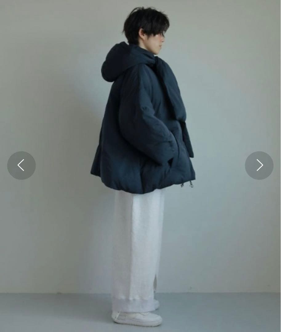 ム*ン様 ETRE TOKYO スリットへムスウェットパンツ ウエスト ゴム 新