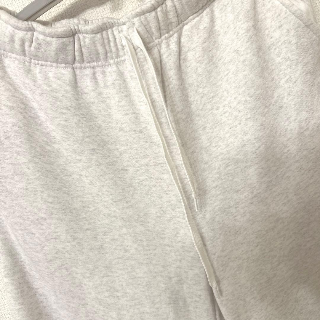 ム*ン様 ETRE TOKYO スリットへムスウェットパンツ ウエスト ゴム 新