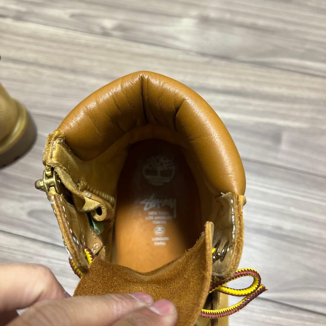 STUSSYxTimberland【26.5】6インチ プレミアム ブーツ