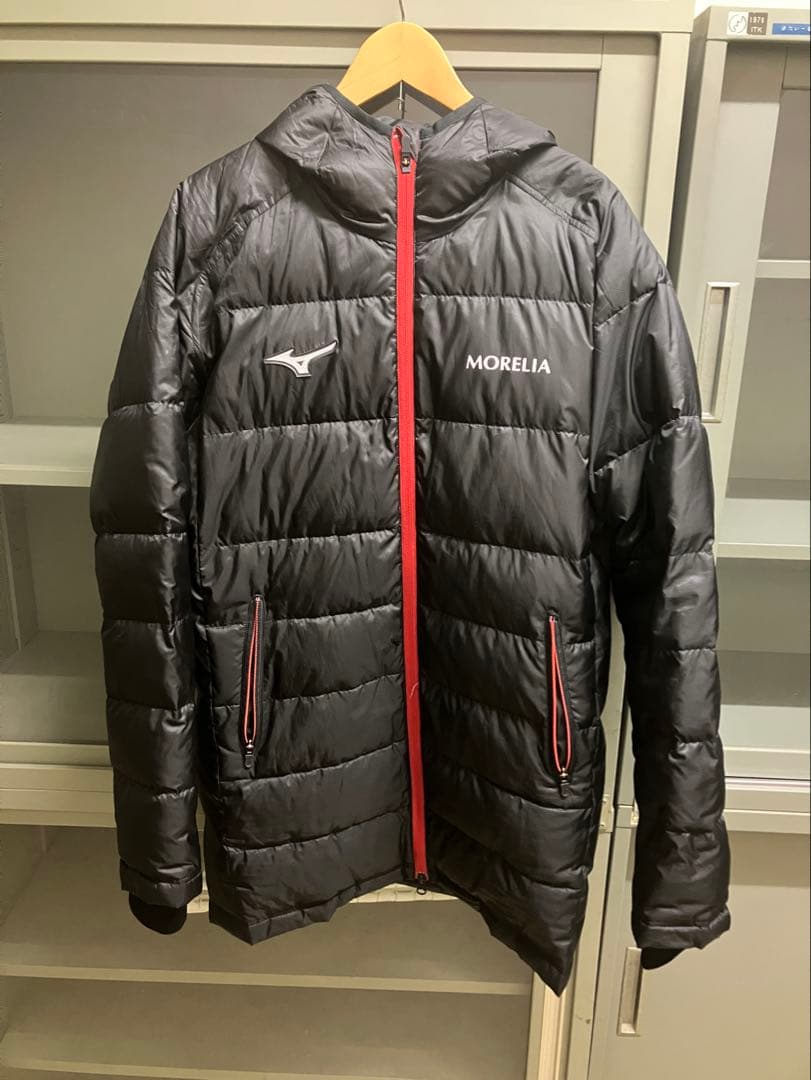 MORELIA ミズノ ハーフベンチコート ブラック XL