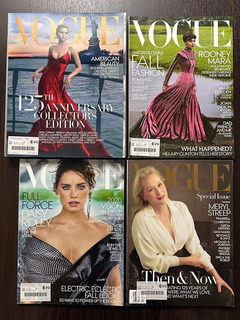 VOGUE US 2017年 12冊セット