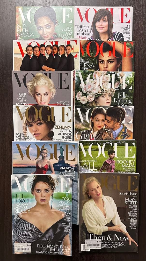VOGUE US 2017年 12冊セット