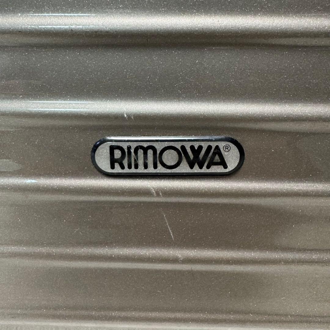 RIMOWA サルサ ビジネストローリー 2輪 シルバー