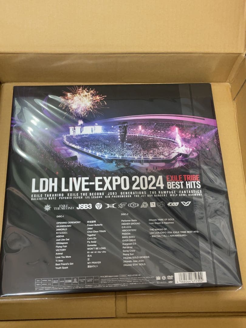 【最終値下げ】LDH LIVE EXPO 2024 DVD