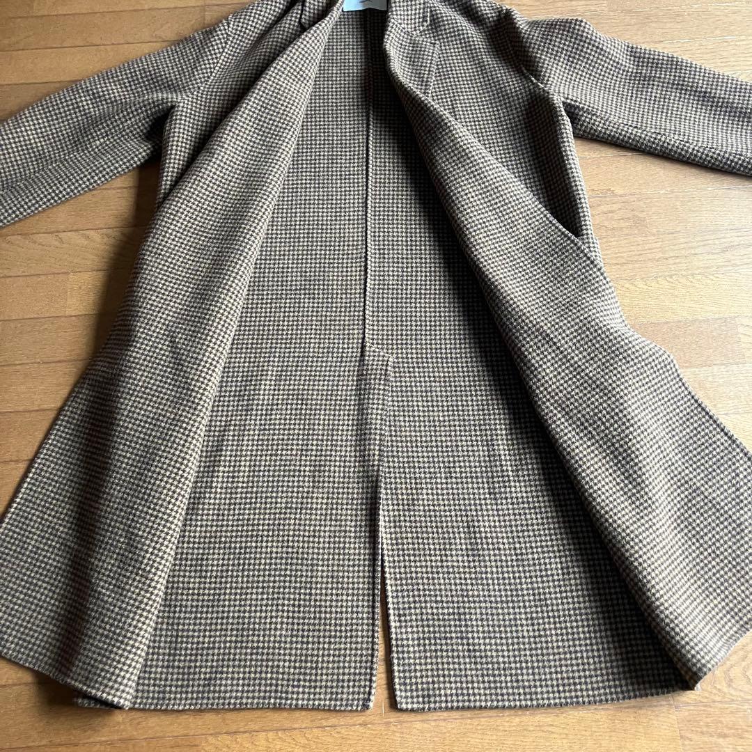 美品　TODAYFULトゥデイフル　オーバーサイズ　チェスターコート　サイズ38