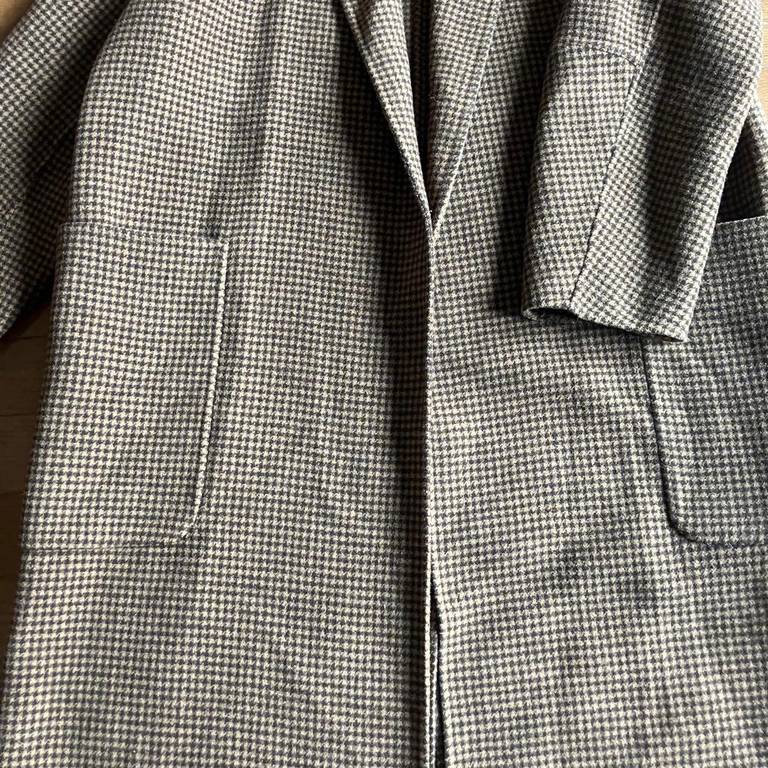 美品　TODAYFULトゥデイフル　オーバーサイズ　チェスターコート　サイズ38
