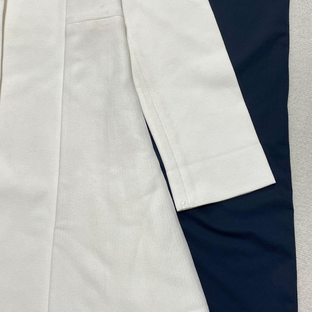 エポカ ミラノリブフレアニットコート 38 ワンピース ベルト 金ボタン