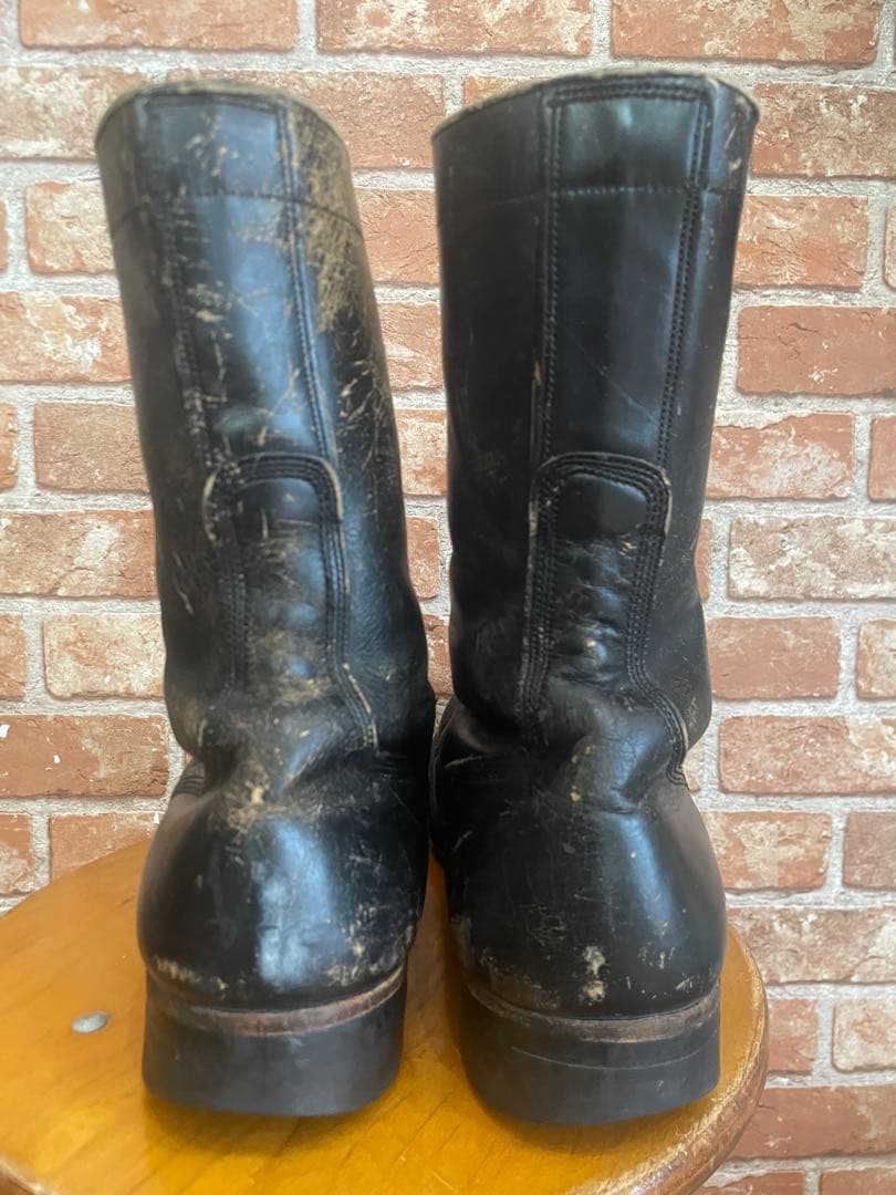 60s ビンテージ　アーミーブーツ　茶芯　ジャンプブーツパラトルーパーサイズ9R