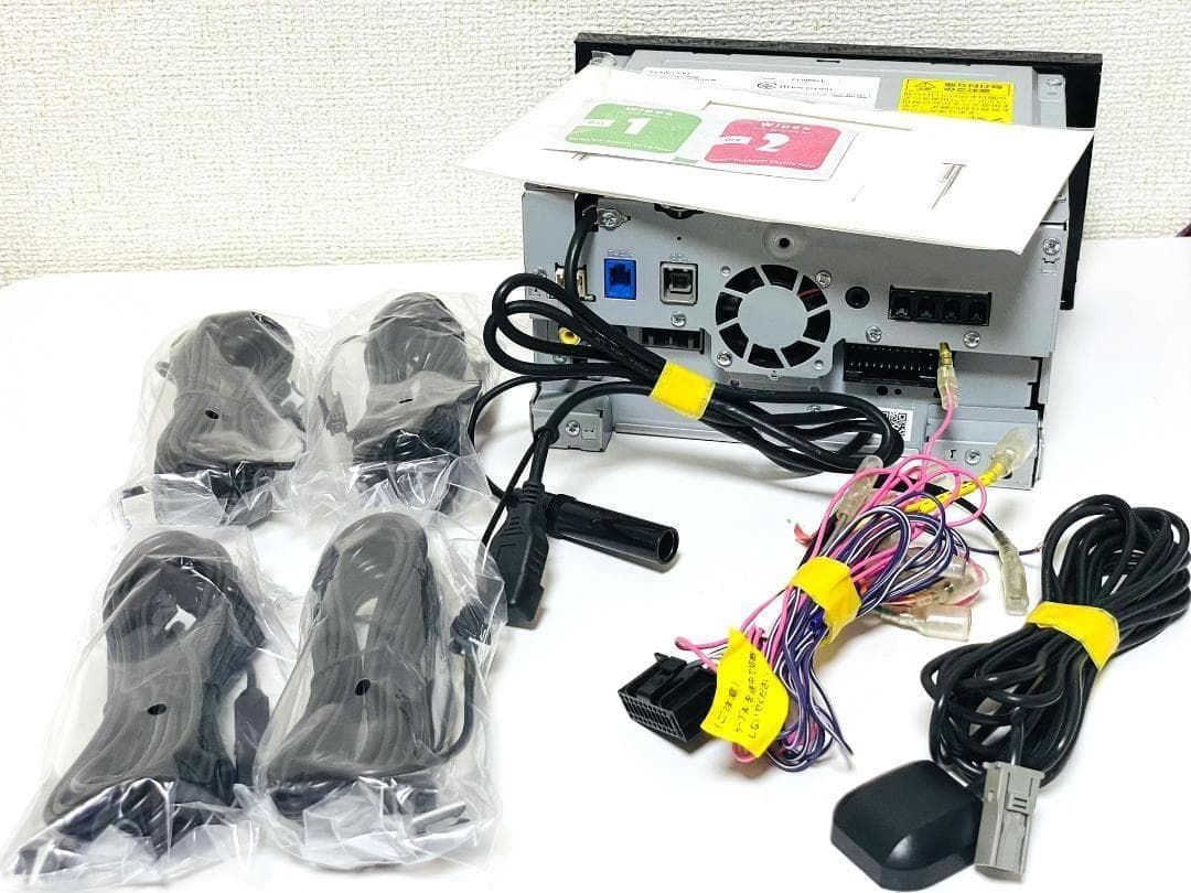 2024年地図 ケンウッドSDナビ MDV-D504BTW BT/DVD/地デジ