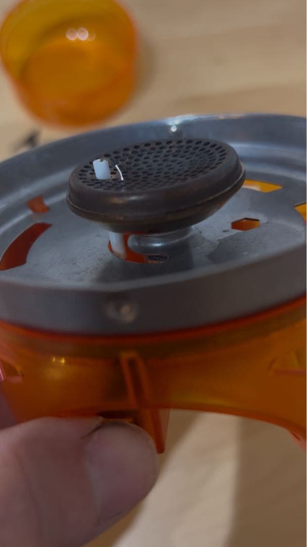 JETBOIL フラッシュ　シングルバーナー コンパクト　オレンジ