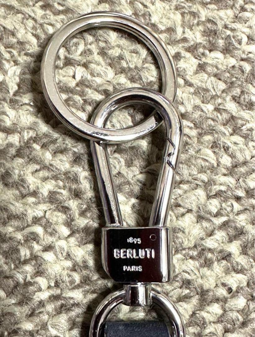 BERLUTI ベルルッティ 靴べラ シューホーンチャームキーリング