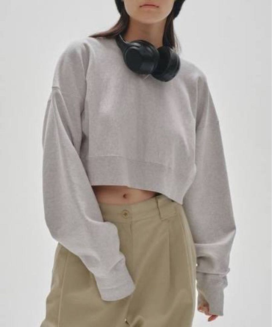 トップス TODAYFUL Cropped Sweat Pullover