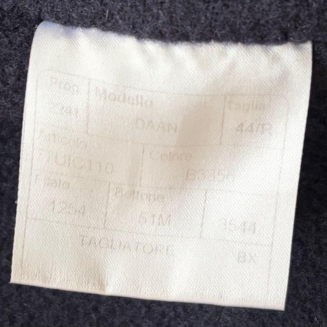 <美品>TAGLIATORE DAAN ネイビー ダブルチェスターコート 44