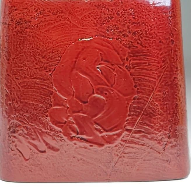 イ751 水指『輪島塗　作家物　四方形　水指　共箱』茶道具