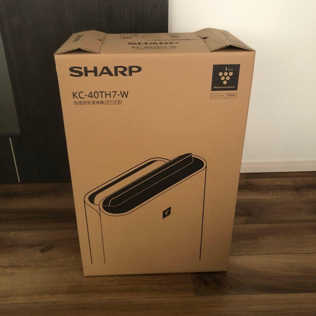 新品未使用　SHARP 加湿空気清浄機 KC-40TH7-W プラズマクラスター