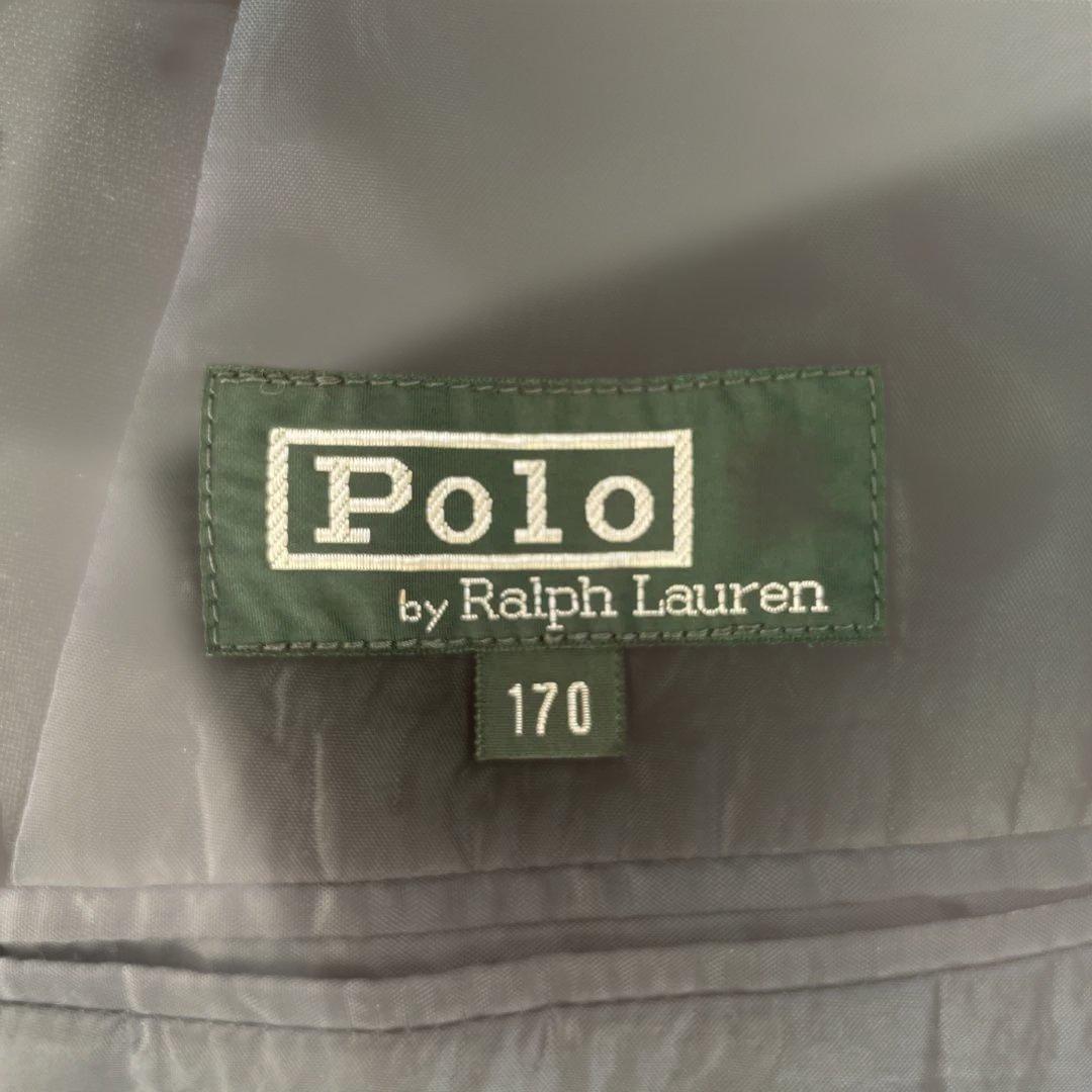 【名品】Polo by Ralph Lauren ダブルジャケット 紺ブレ