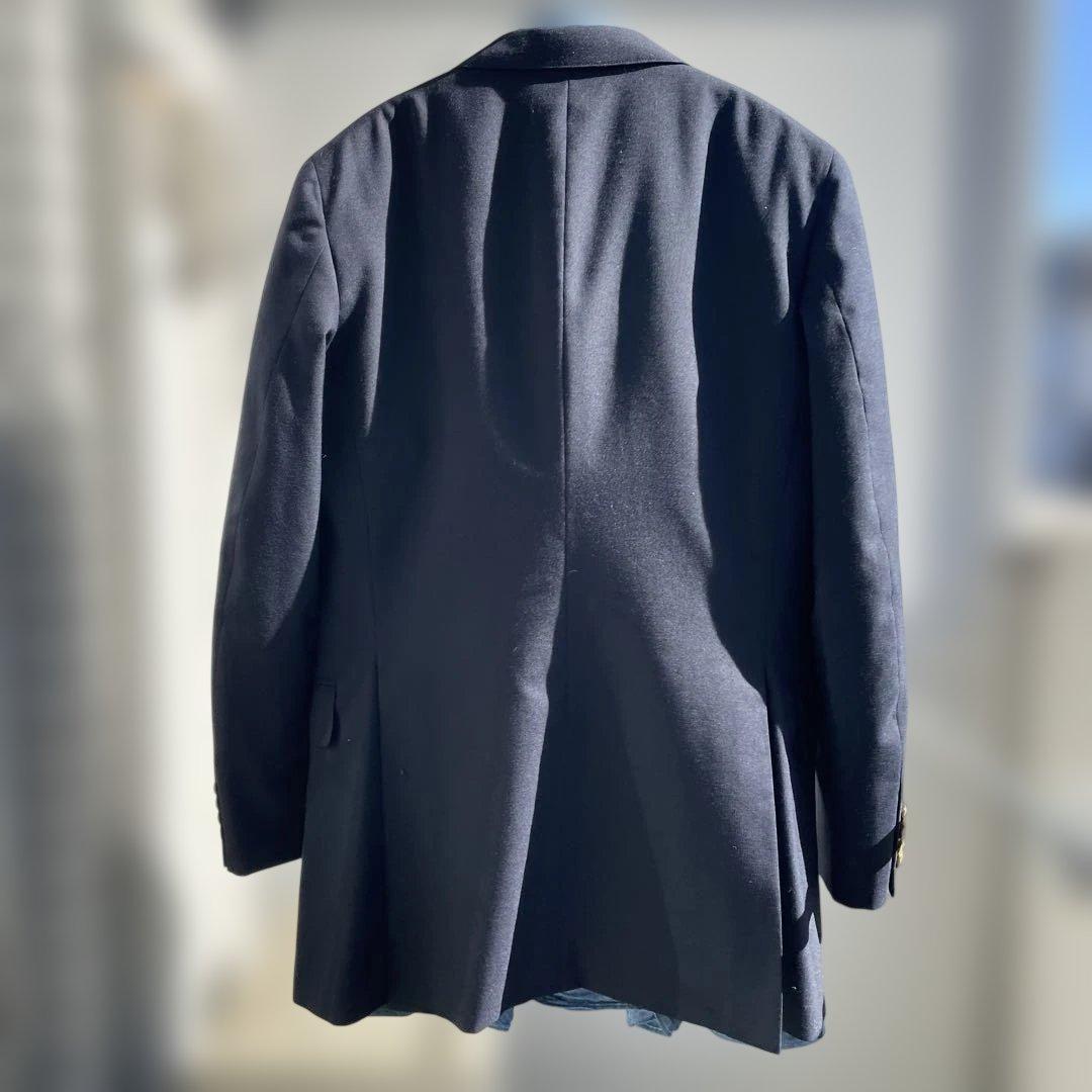 【名品】Polo by Ralph Lauren ダブルジャケット 紺ブレ