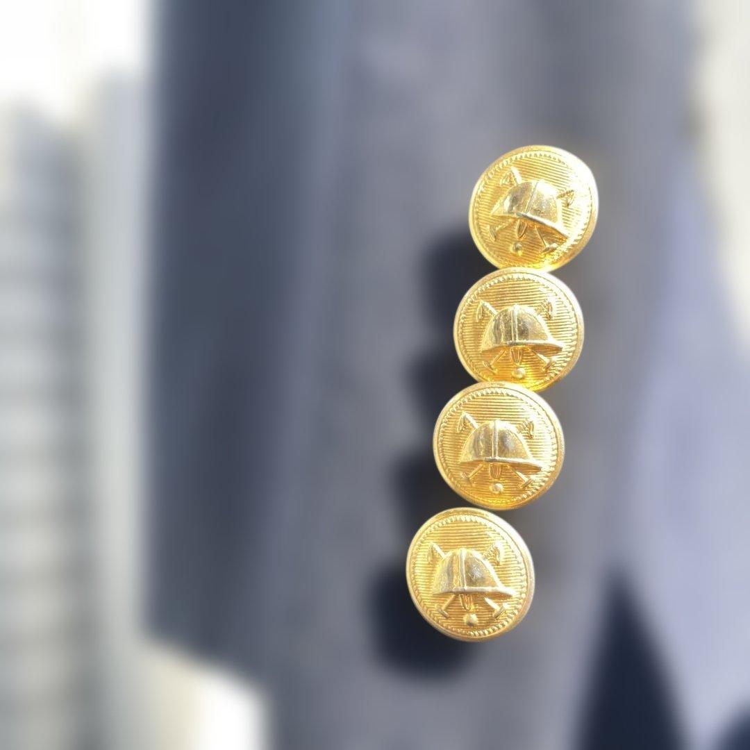 【名品】Polo by Ralph Lauren ダブルジャケット 紺ブレ