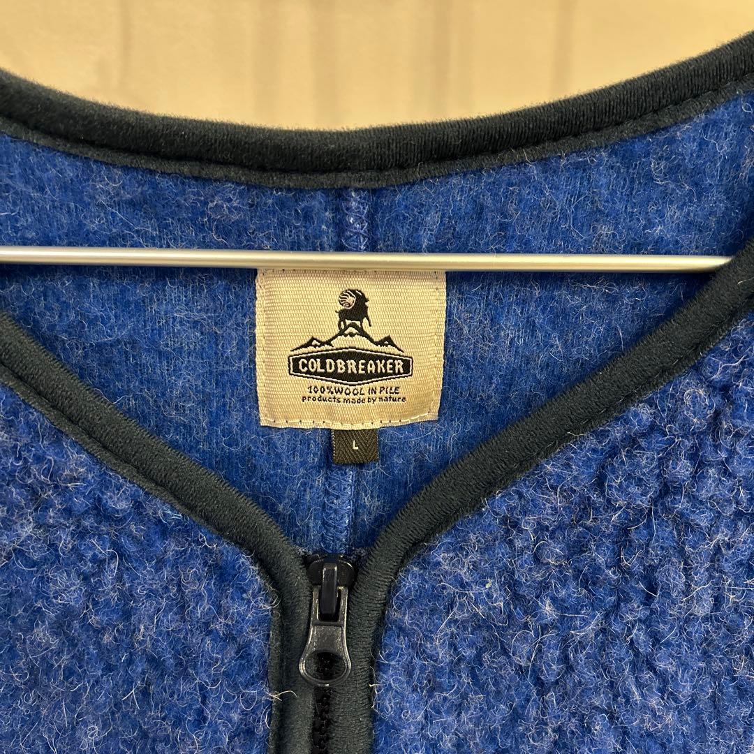 コールドブレーカー　 ウール100% ベスト