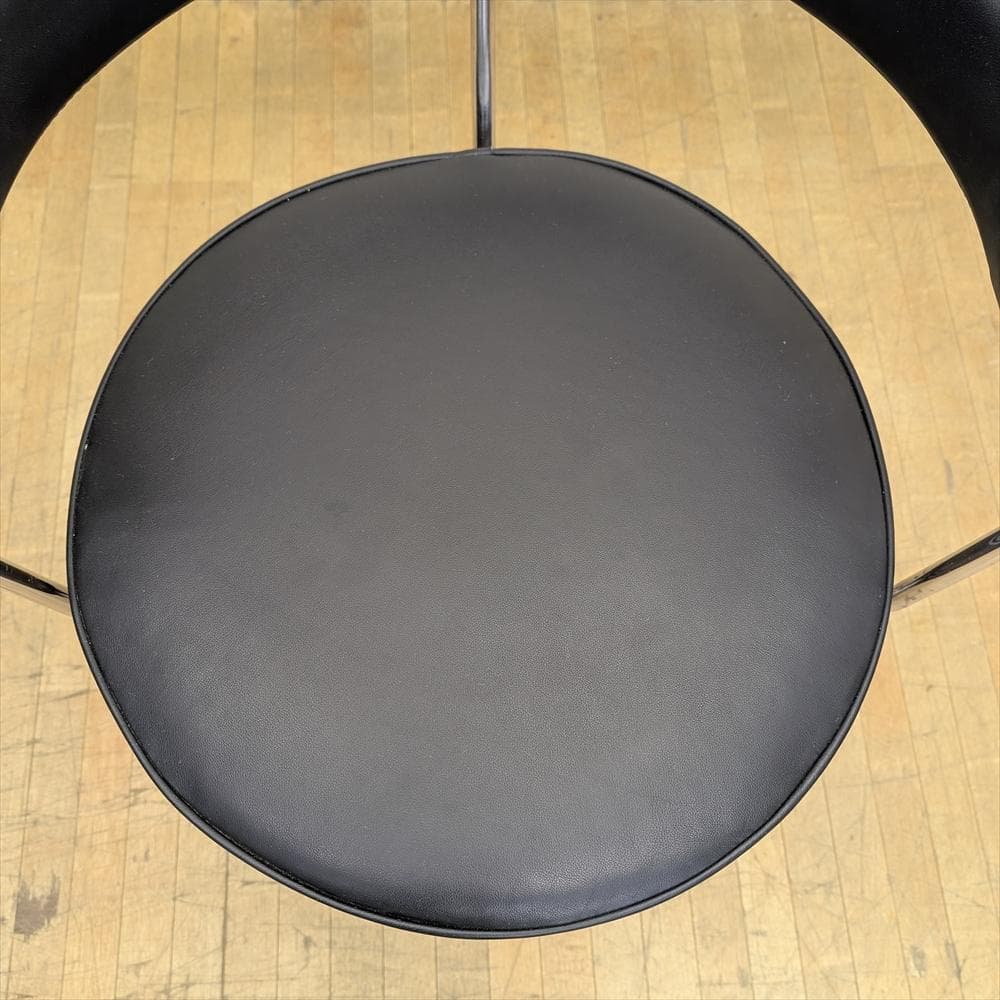 美品　本革　LC7　ル・コルビジェ　アームチェア　回転椅子　イス　リプロダクト