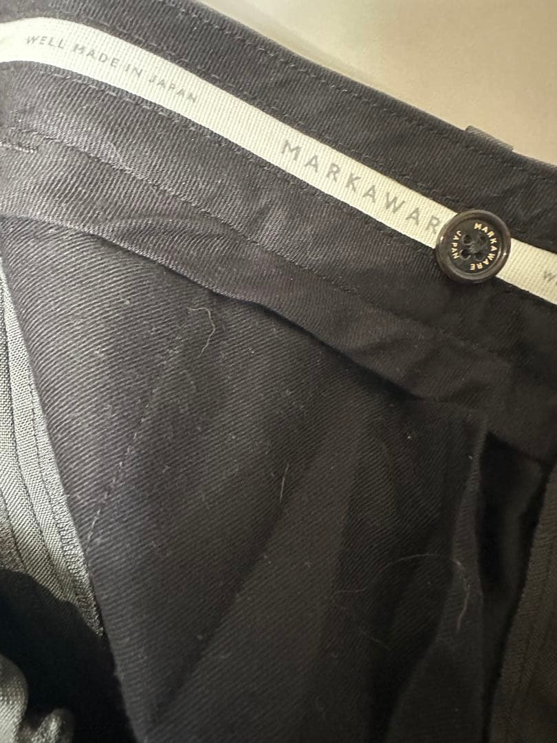【新品未使用】MARKAWAREグレー スラックス
