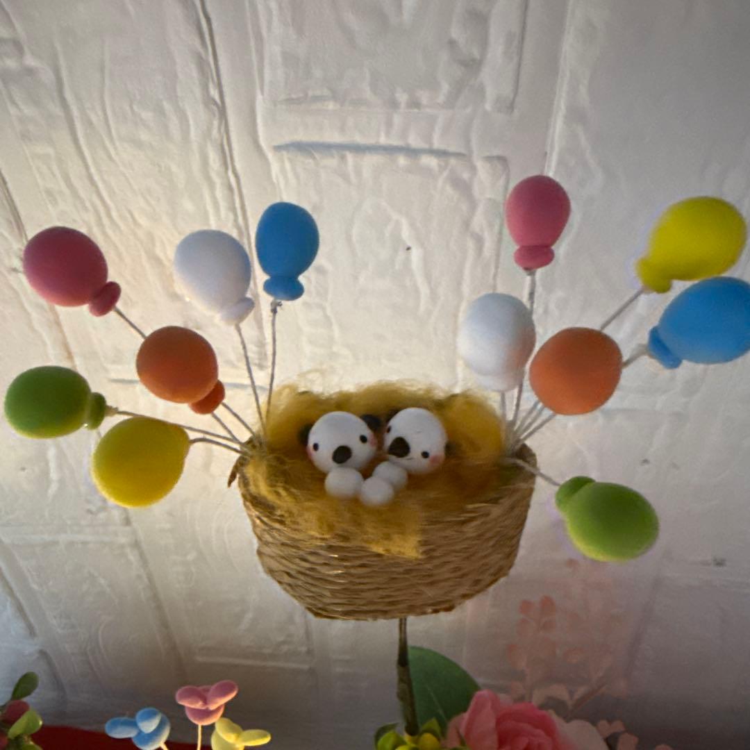 どんぐりアート♡紅葉狩りトライアングルリース＆癒しのオブジェ　２品♡