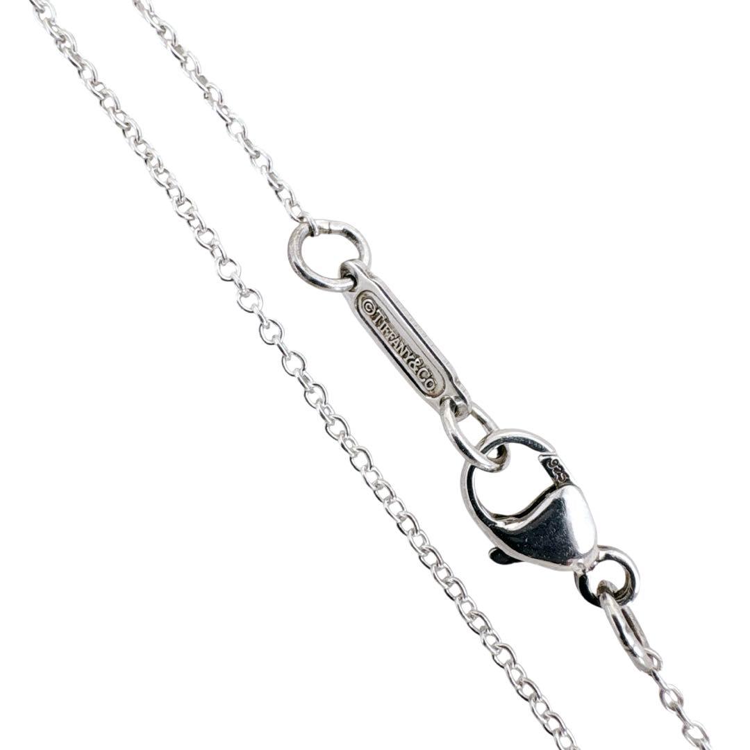 【光沢艶感仕上げ】ティファニー ハートロック フル ネックレス シルバー925