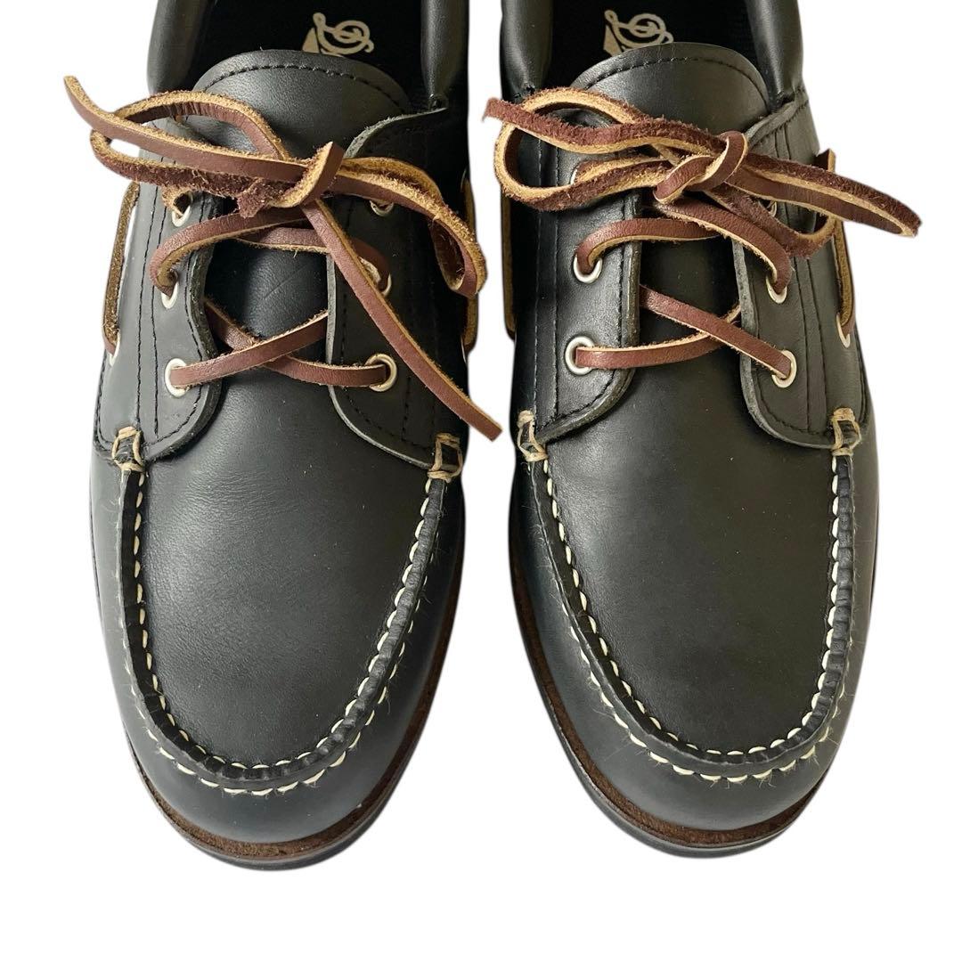 【ほぼ新品】◾️Danner◾️デッキシューズ◾️D910007◾️本革◾️ブラック