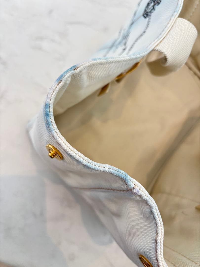 【最終値下げ】PRADA ホワイト ガナパ