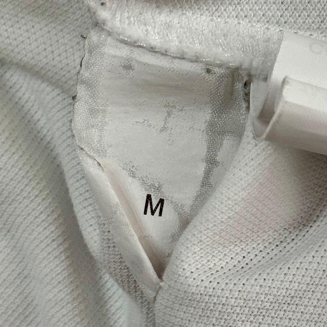 【現行】ブルネロクチネリ　ホワイト　ポロシャツ　Mサイズ