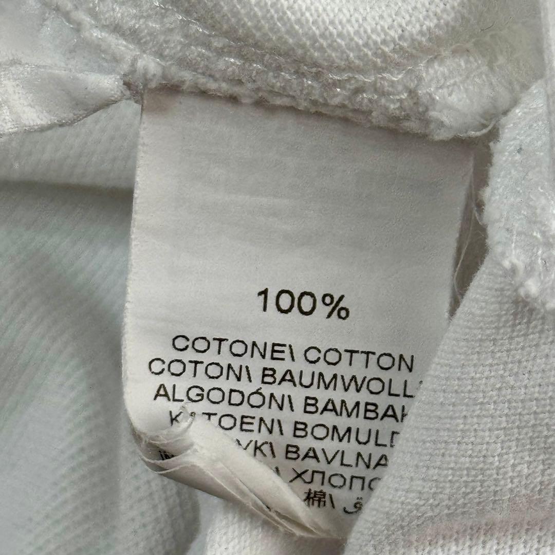 【現行】ブルネロクチネリ　ホワイト　ポロシャツ　Mサイズ