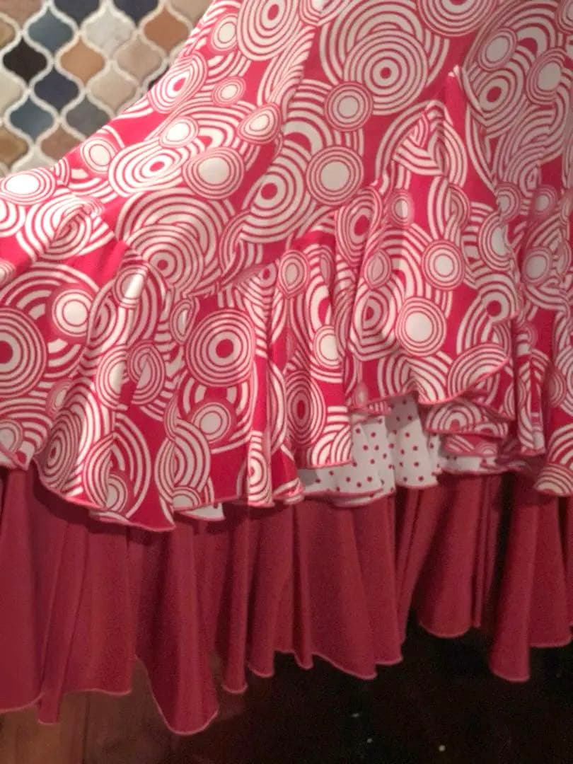 フラメンコ ブラウスとファルダのセット