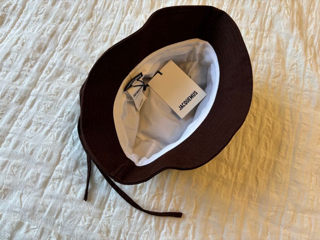 【新品未使用】JACQUEMUS ブラウン バケット ハット
