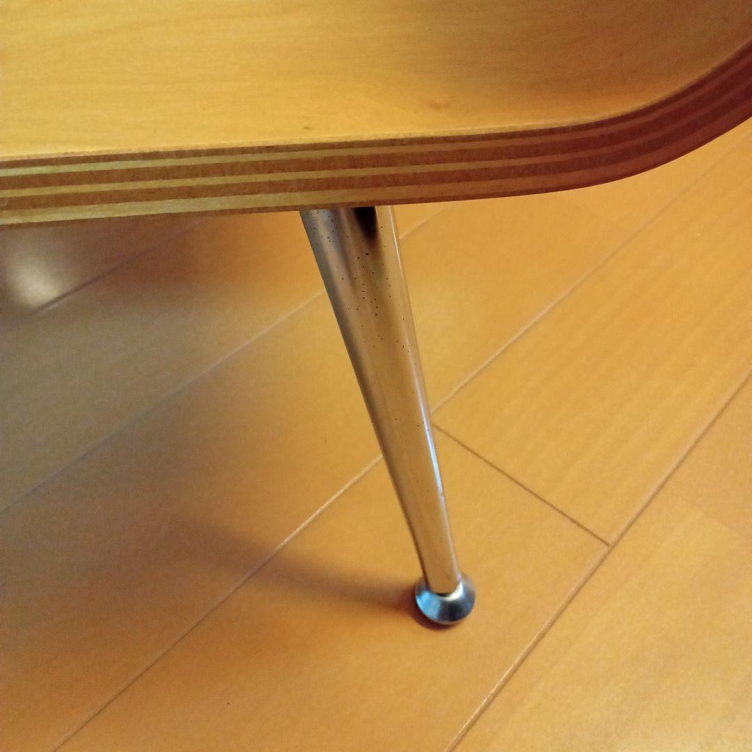 ✨️ミッドセンチュリー スペースエイジ プライウッド センターテーブル ガラス