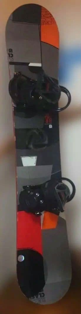 Burton スノーボード CLASH ビンディング付き