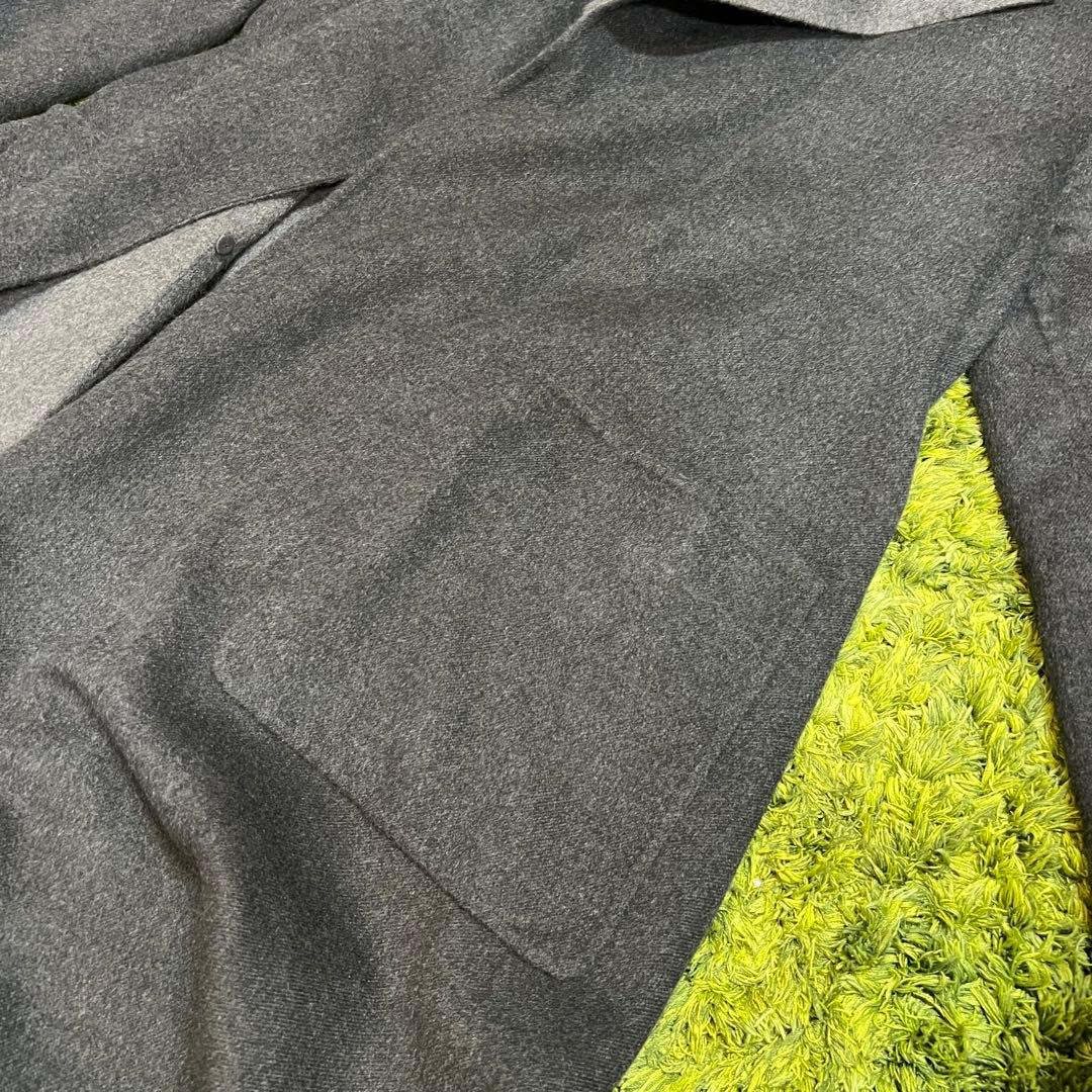 高級 フォクシー カシミア100% ダブルフェイス チンチラ ファー コート